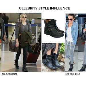 Fiorentini + Baker Eli Ankle Boots, Black Leather